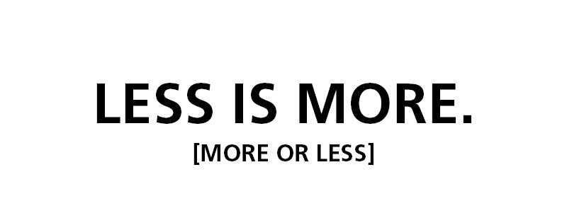 more-or-less